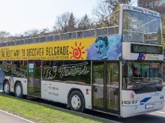 Sightseeing of the city by bus